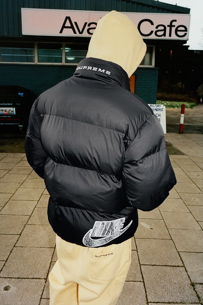 supreme x nike puffer jacket